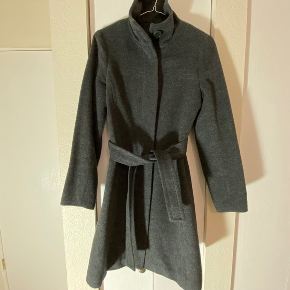 vintage | jacob | wool tie-waist coat - Picture 16 of 16